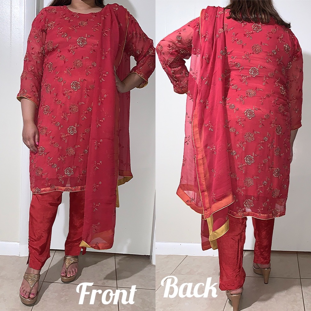 3 piece Shalwar Kameez| Pakistani/Indian Suit